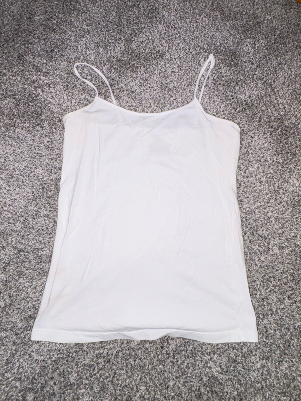 No Boundaries White Spaghetti Strap Camisole